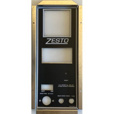 CONVEYOR CONTROL PANEL WITH ZESTO DECAL